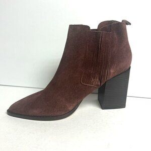 Nine West Womens Beata Ankle Boot Red Size 8.5 M